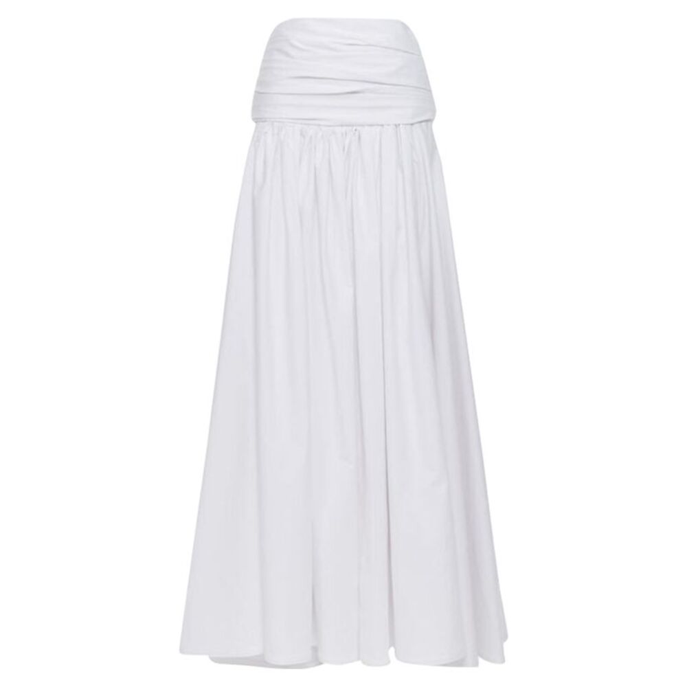 Maticevski ruched pleated maxi dress